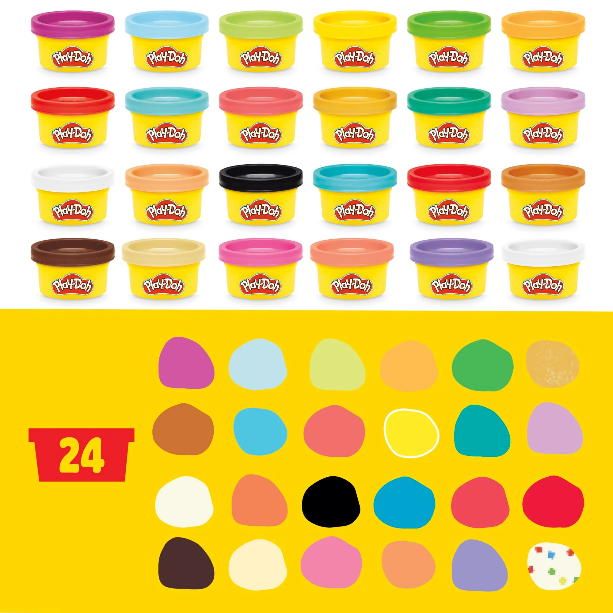 Play-Doh Holiday Advent Calendar for Kids, 24 Day Countdown, Multiple Surprise Gifts Behind Each Door, Arts & Crafts, Ages 3+ - Image 9