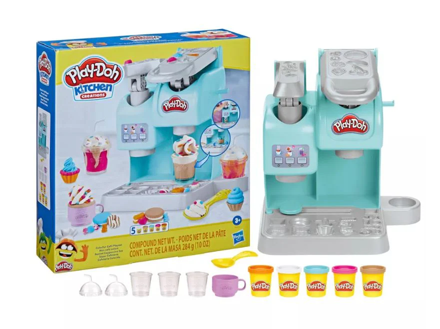 Play-Doh Kitchen Creations Colorful Cafe Kids Kitchen Playset