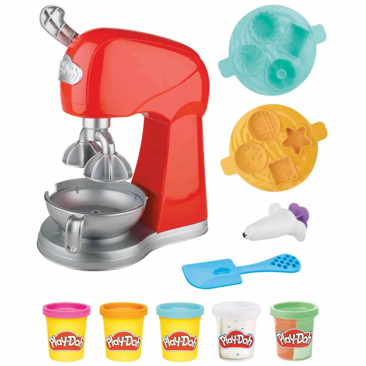 Play-Doh Kitchen Creations Magical Mixer Playset, Toy Mixer with Play Kitchen Accessories, Arts and Crafts for Kids 3 Years and Up - Image 10