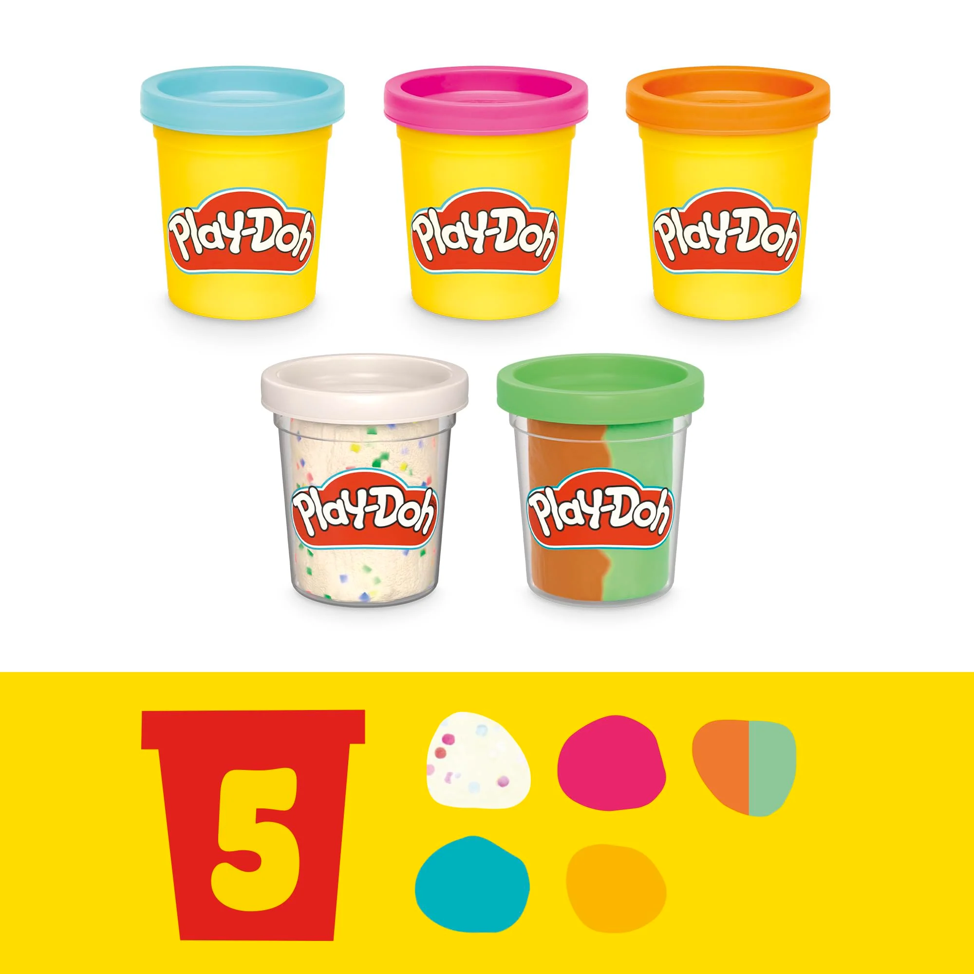 Play-Doh Kitchen Creations Magical Mixer Playset, Toy Mixer with Play Kitchen Accessories, Arts and Crafts for Kids 3 Years and Up - Image 8