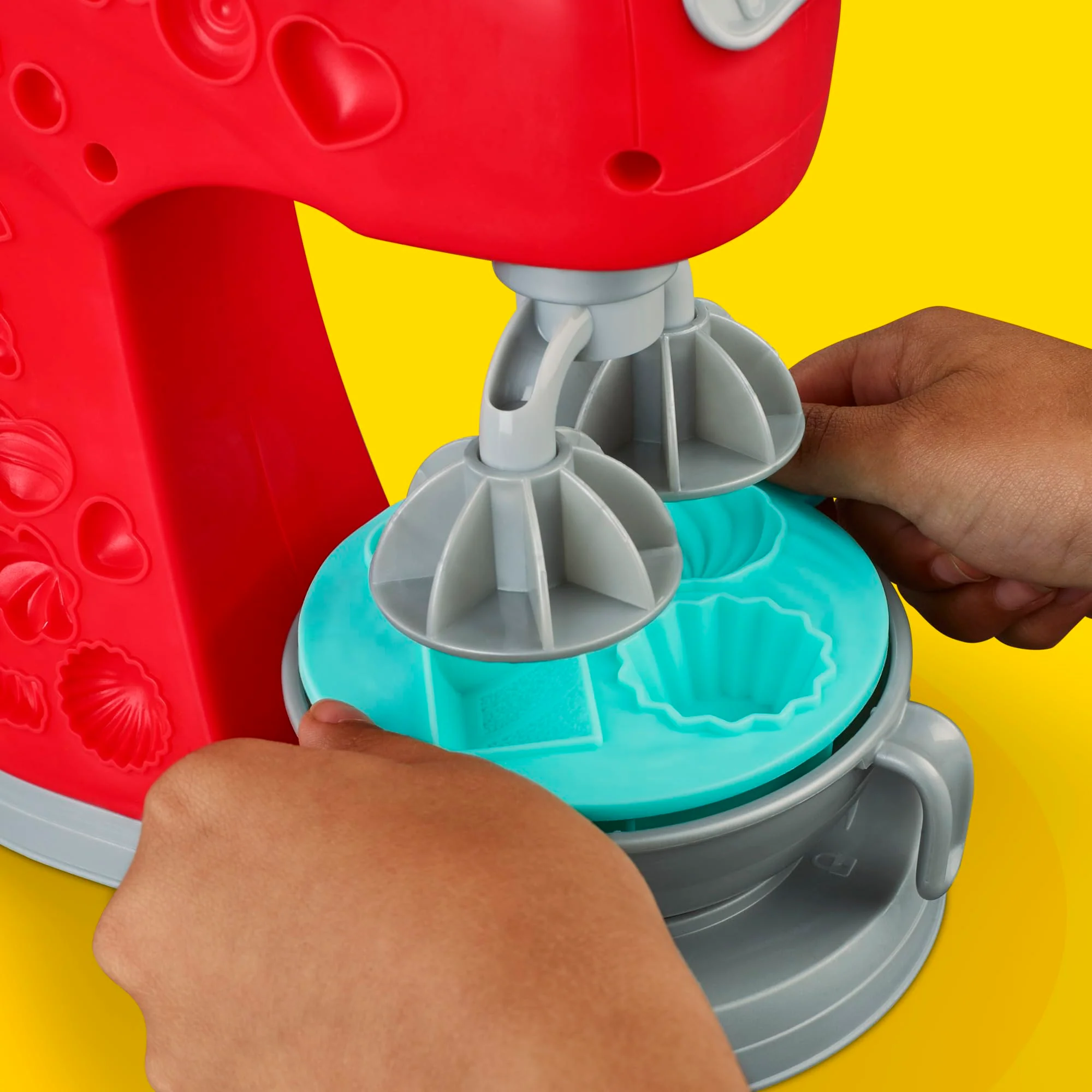 Play-Doh Kitchen Creations Magical Mixer Playset, Toy Mixer with Play Kitchen Accessories, Arts and Crafts for Kids 3 Years and Up - Image 9