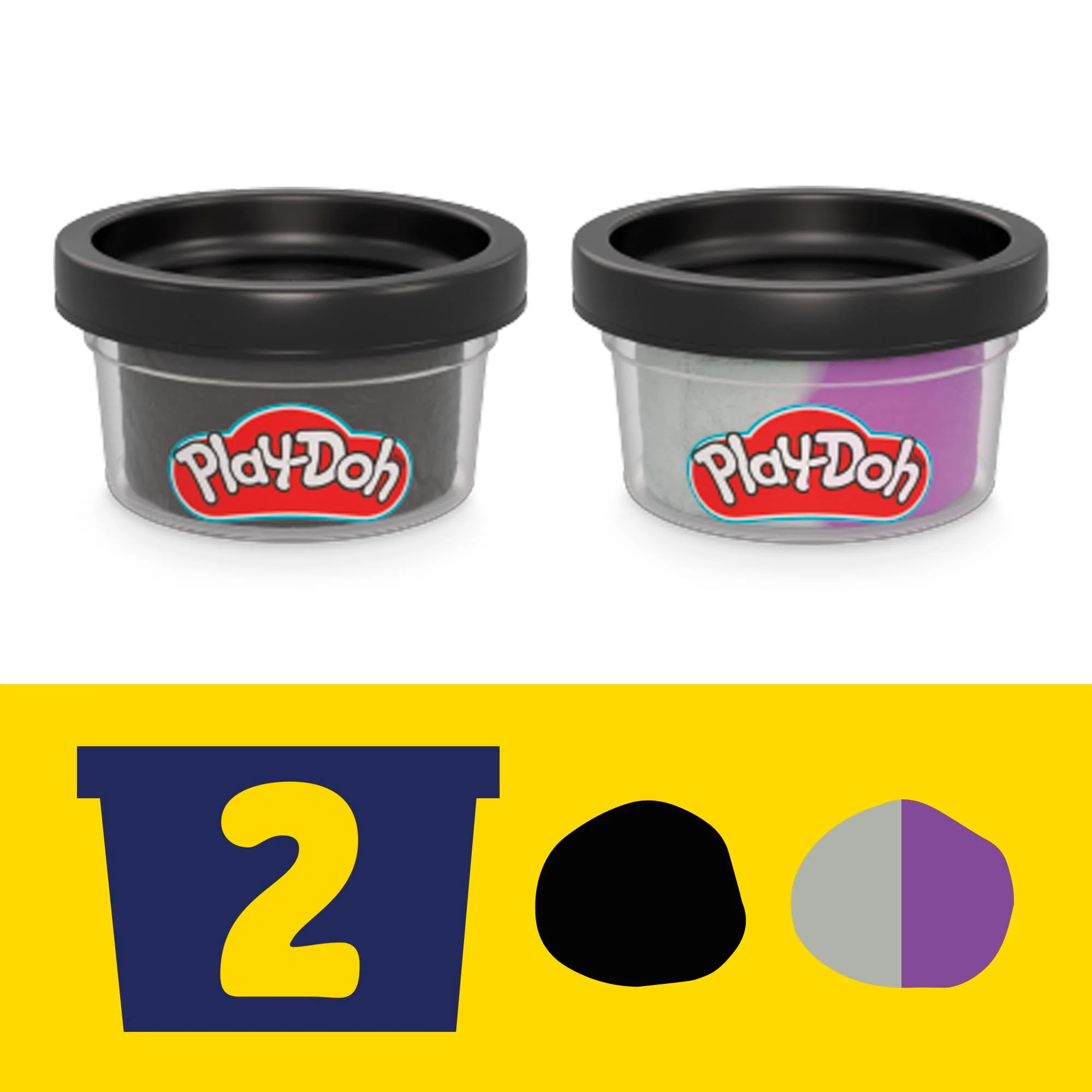 Play-Doh Marvel Black Panther Cutting Claws with Bendy Action Figure, Imagination Toys for 4 Year Old Boys and Girls and Up - Image 5