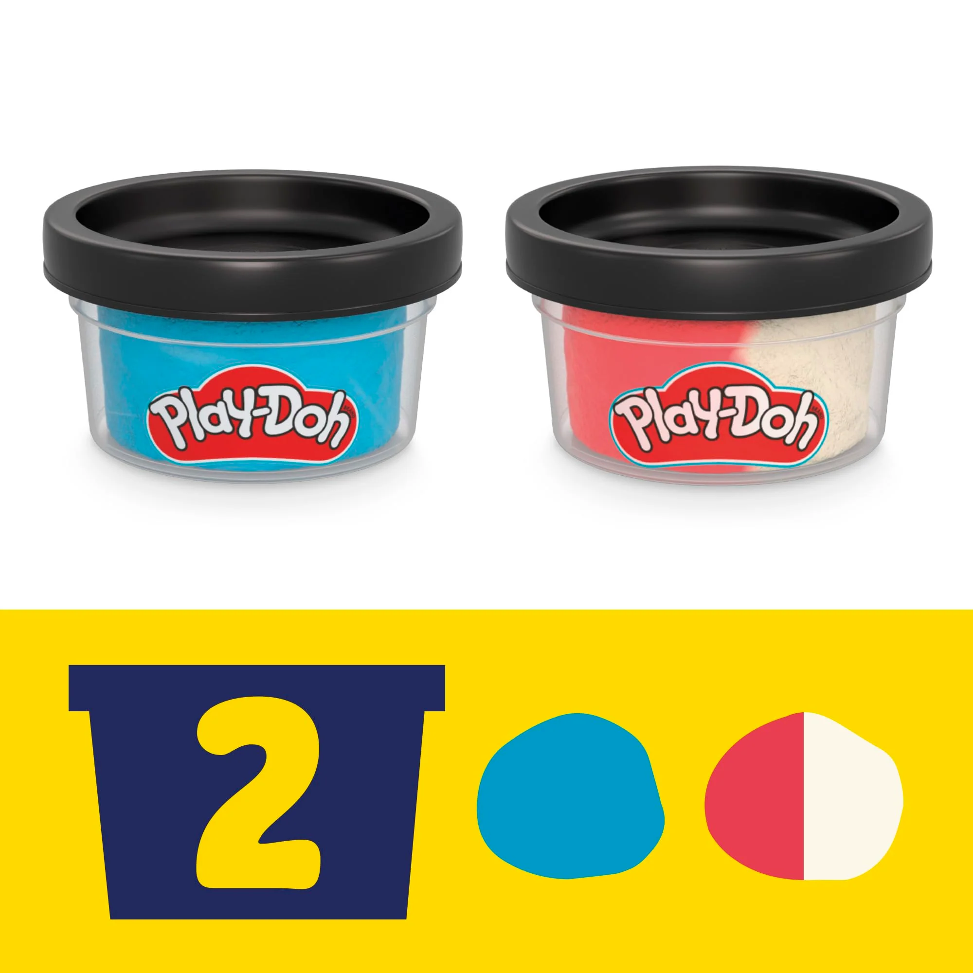 Play-Doh Marvel Captain America Stamping Shield with Bendy Action Figure, Imagination Toys for 4 Year Old Boys and Girls and Up - Image 6