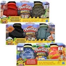 Play-Doh Wheels Cement and Pavement Buildin' Compound 2-Pack (Variety Colors) - Image 4