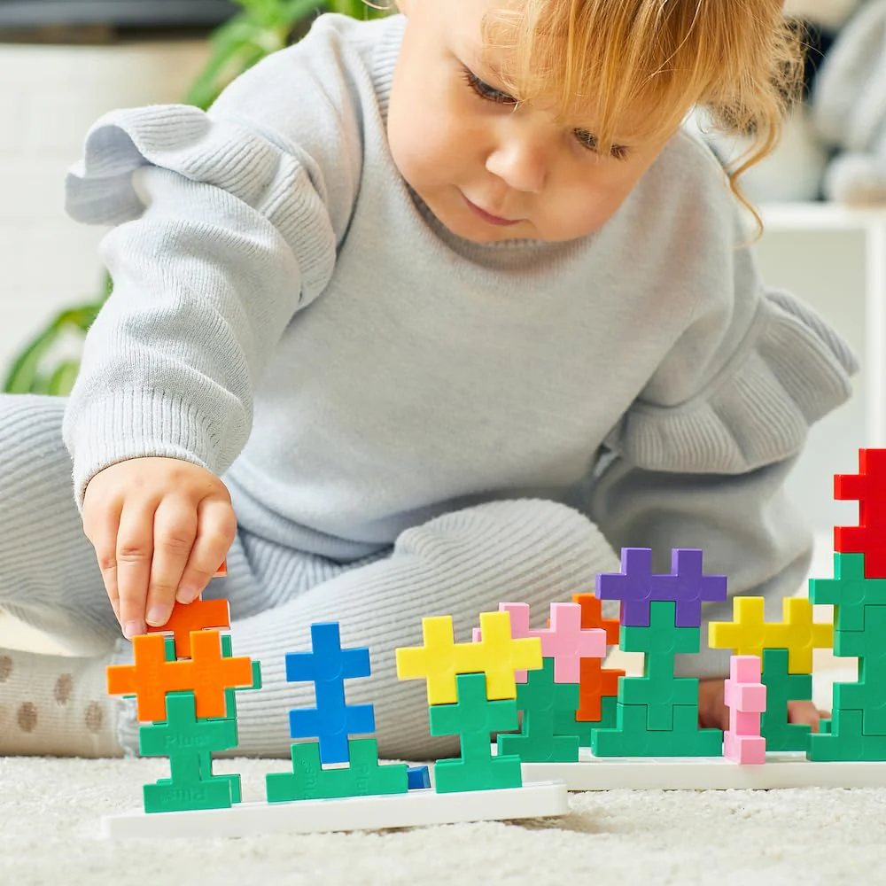 Plus Plus - Learn to Build Big, Activity Set, 130 Pieces - Construction Building Stem Toy, Large Puzzle Blocks for Toddlers and Preschool - Image 5