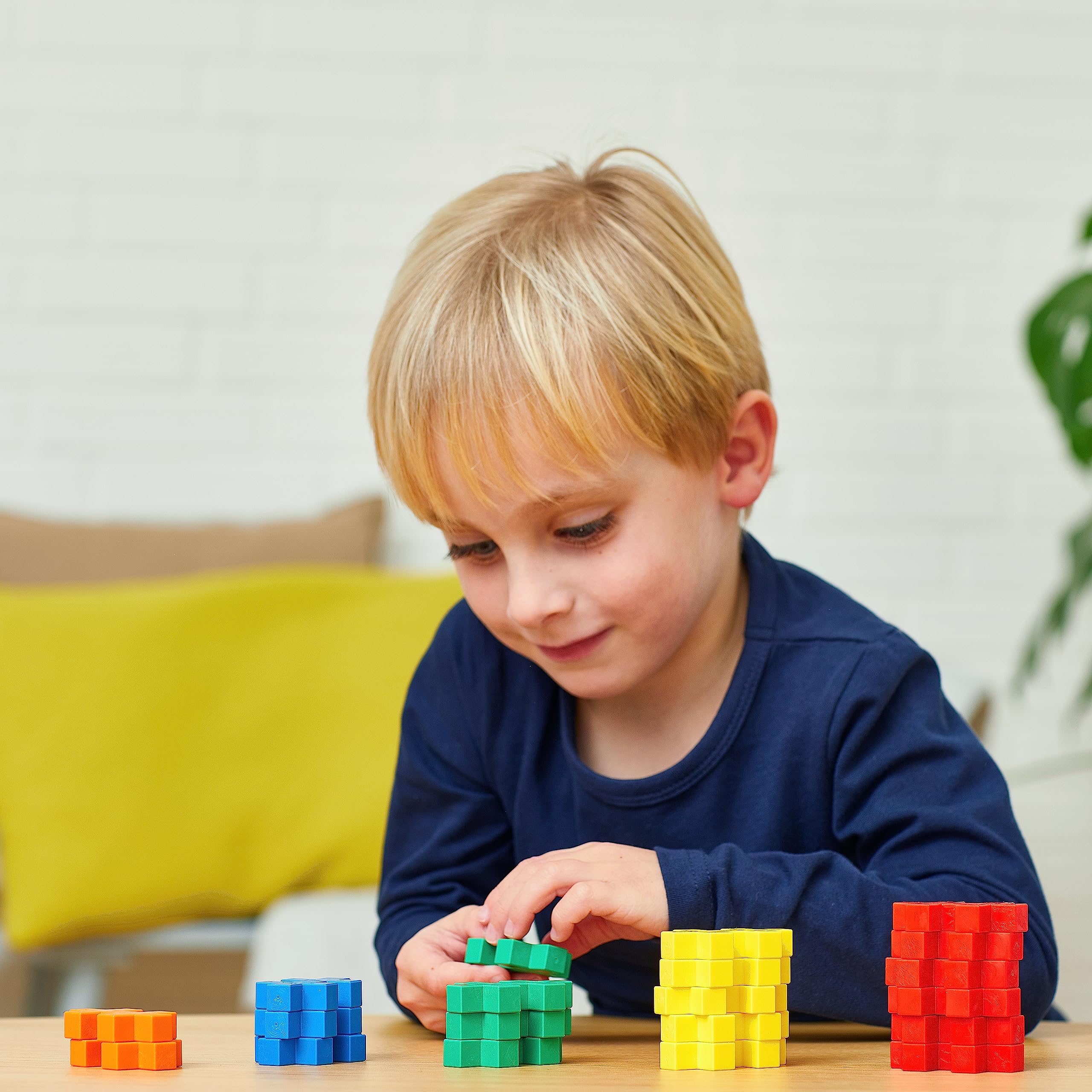 Plus Plus - Learn to Build Big, Activity Set, 130 Pieces - Construction Building Stem Toy, Large Puzzle Blocks for Toddlers and Preschool - Image 7