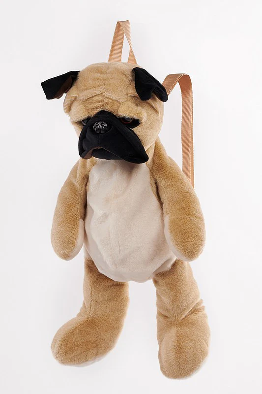 Plush Backpack, Calplush, Dog