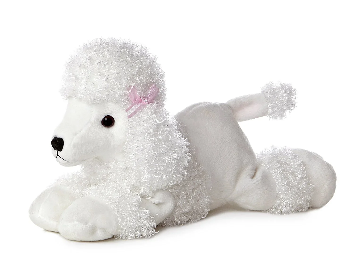 Plush Toy, Calplush Junkyard Dogs, White Poodle