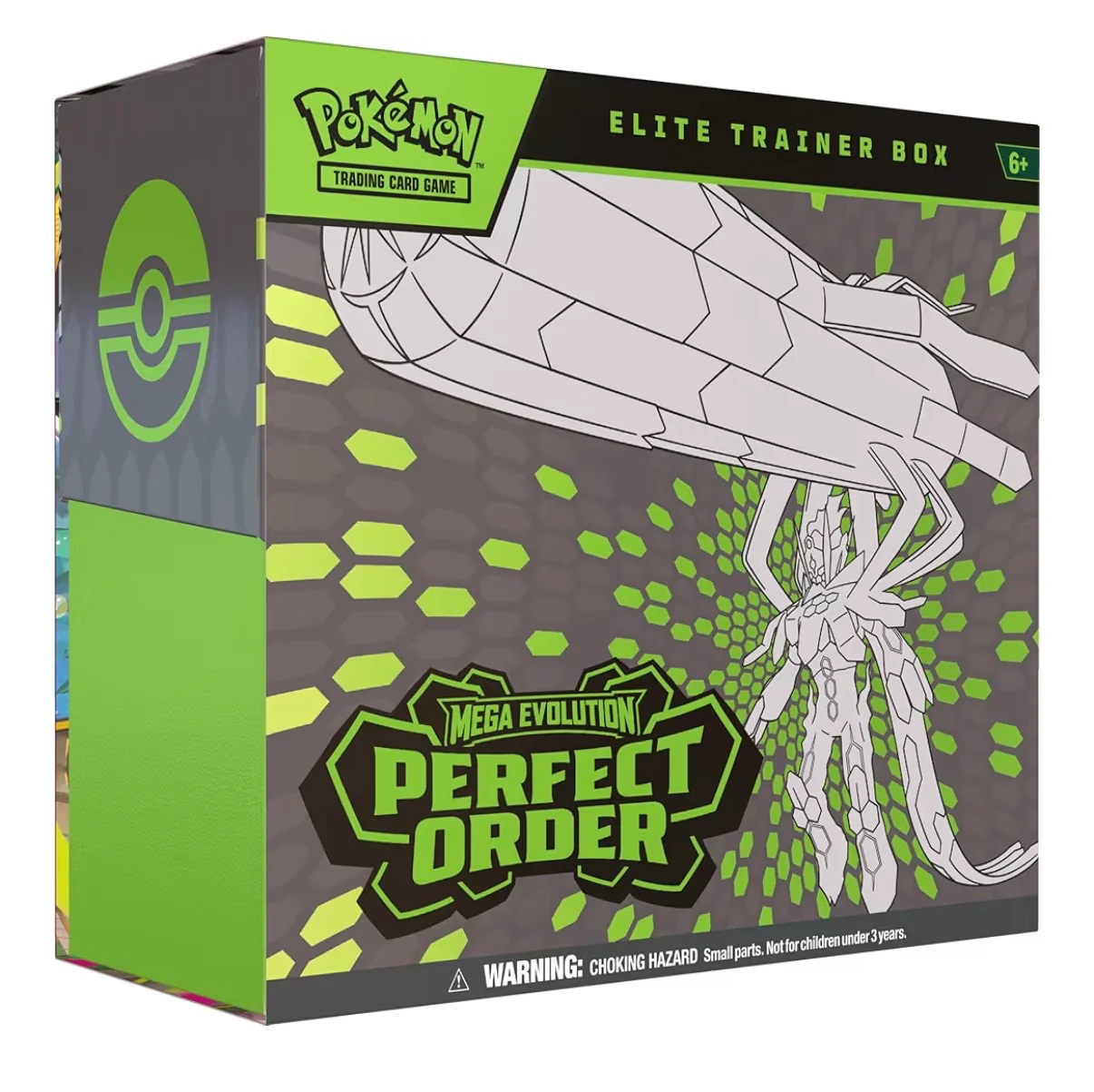 Pokémon TCG: Mega Evolution Perfect Order Elite Trainer Box. This Item Cannot be Returned