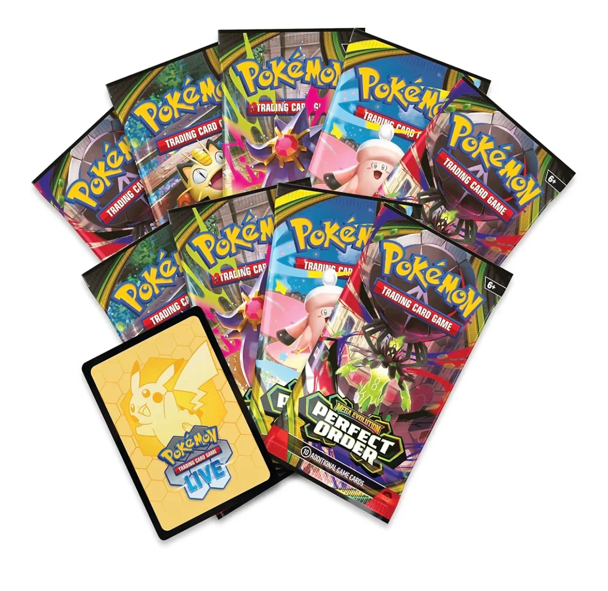 Pokémon TCG: Mega Evolution Perfect Order Elite Trainer Box. This Item Cannot be Returned - Image 2