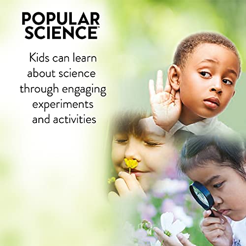 POPULAR SCIENCE 5 Senses Discovery Lab Science Kit | STEM Toys and Gifts for Educational and Fun Experiments for Families and Children Ages 8 Years +12 - Image 3