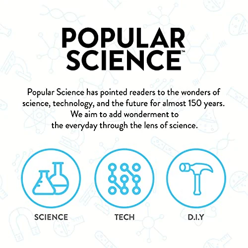POPULAR SCIENCE 5 Senses Discovery Lab Science Kit | STEM Toys and Gifts for Educational and Fun Experiments for Families and Children Ages 8 Years +12 - Image 4