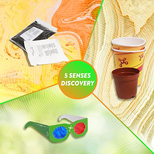 POPULAR SCIENCE 5 Senses Discovery Lab Science Kit | STEM Toys and Gifts for Educational and Fun Experiments for Families and Children Ages 8 Years +12 - Image 8