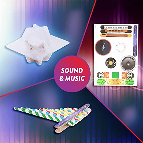 POPULAR SCIENCE Sound and Music Lab Science Kit for Kids Ages 8+ | STEM Science Toys and Gifts for Educational and Fun Experiments |Science Kits Designed for Children and Suitable for All The Family - Image 8