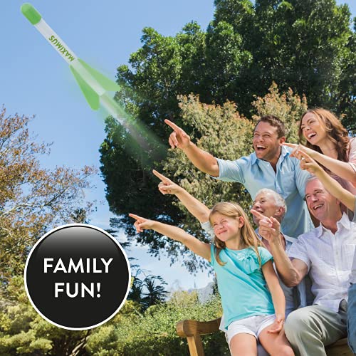 POPULAR SCIENCE Ultimate Jump Rocket |Massive Flight up to 300ft | Stomp Rocket Toys Launcher | Multi-Rocket Outdoor Toy for Garden or Back Yard | STEAM Toys and Gifts | for Kids and Families, - Image 4