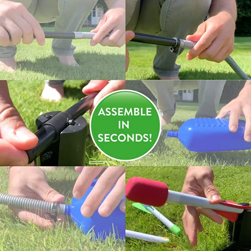 POPULAR SCIENCE Ultimate Jump Rocket |Massive Flight up to 300ft | Stomp Rocket Toys Launcher | Multi-Rocket Outdoor Toy for Garden or Back Yard | STEAM Toys and Gifts | for Kids and Families, - Image 6