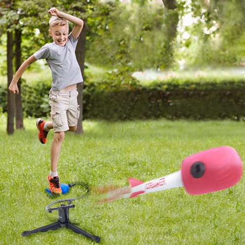 POPULAR SCIENCE Ultimate Jump Rocket |Massive Flight up to 300ft | Stomp Rocket Toys Launcher | Multi-Rocket Outdoor Toy for Garden or Back Yard | STEAM Toys and Gifts | for Kids and Families, - Image 7
