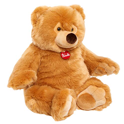 Premium Italian Designed Trudi Ettore Giant Teddy Bear, Big 22-inch Plush, Brown Bear, Kids Toys for Ages 3 Up by Just Play - Image 4