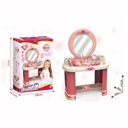 Pretend Make up Vanity Set For Kids "Fashion Girl Beautiful"