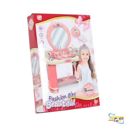 Pretend Make up Vanity Set For Kids "Fashion Girl Beautiful" - Image 2