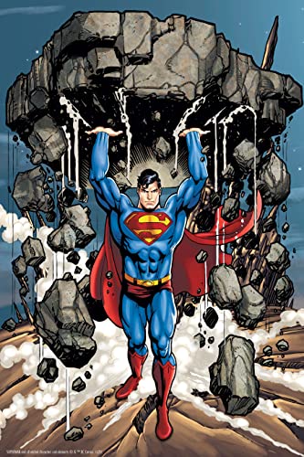 Prime 3D Puzzle Redstring Lenticular -DC Comics Superman Mountain 300 Pieces - Image 3