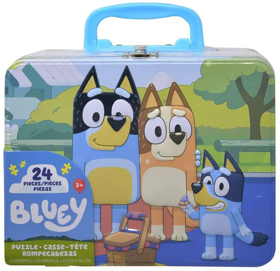 Puzzle Tin Bluey 24 pcs