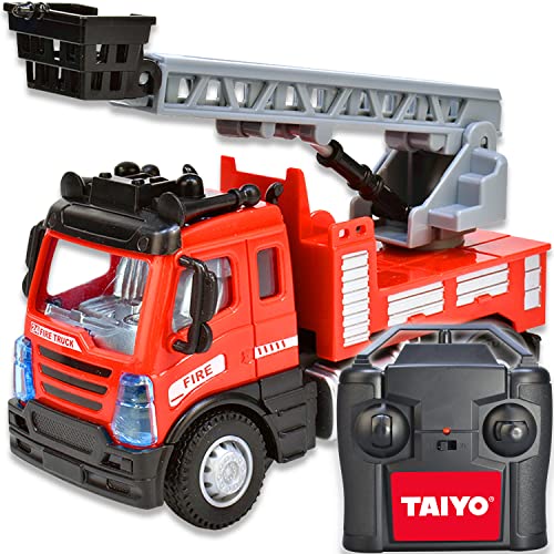 Fire Truck, R/C , 1:40 Scale, Red, 2.5GHz Transmission Frequency