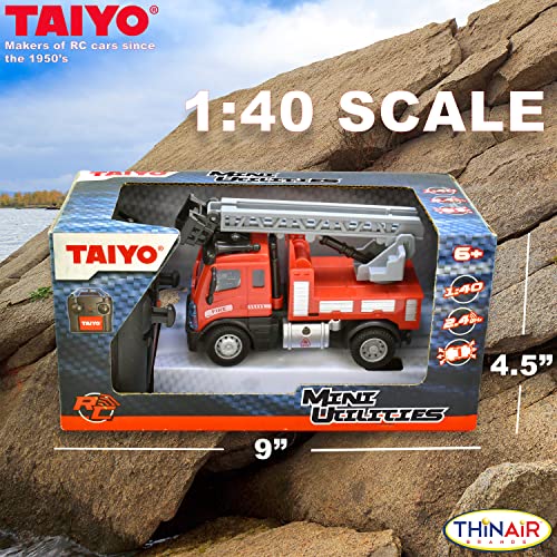 Fire Truck, R/C , 1:40 Scale, Red, 2.5GHz Transmission Frequency - Image 2