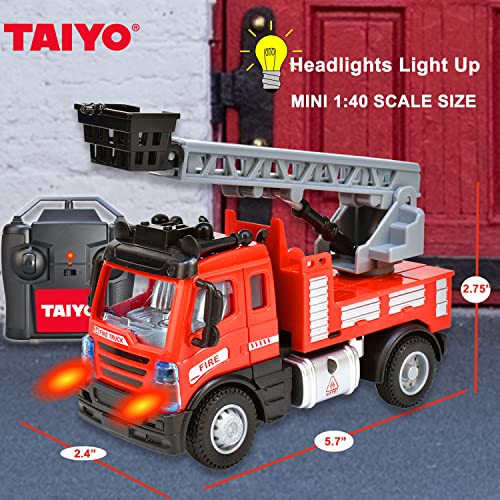Fire Truck, R/C , 1:40 Scale, Red, 2.5GHz Transmission Frequency - Image 5
