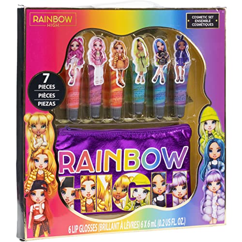 Rainbow High - Townley Girl MGA Makeup Set with 6 Flavored and Swirled Lip Glosses With 6 Lip Glosses and Bonus Bag, - Image 4