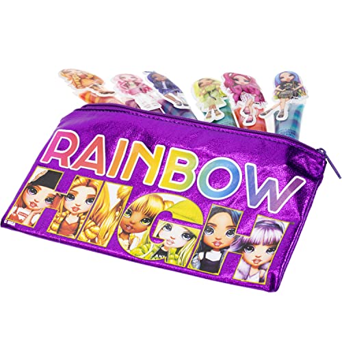 Rainbow High - Townley Girl MGA Makeup Set with 6 Flavored and Swirled Lip Glosses With 6 Lip Glosses and Bonus Bag, - Image 7