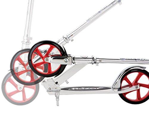 Razor A5 LUX Kick Scooter - Red - FFP , 38.6 Inch - Image 3