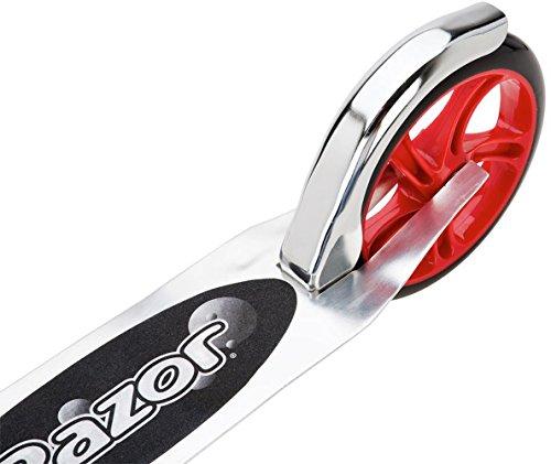 Razor A5 LUX Kick Scooter - Red - FFP , 38.6 Inch - Image 5