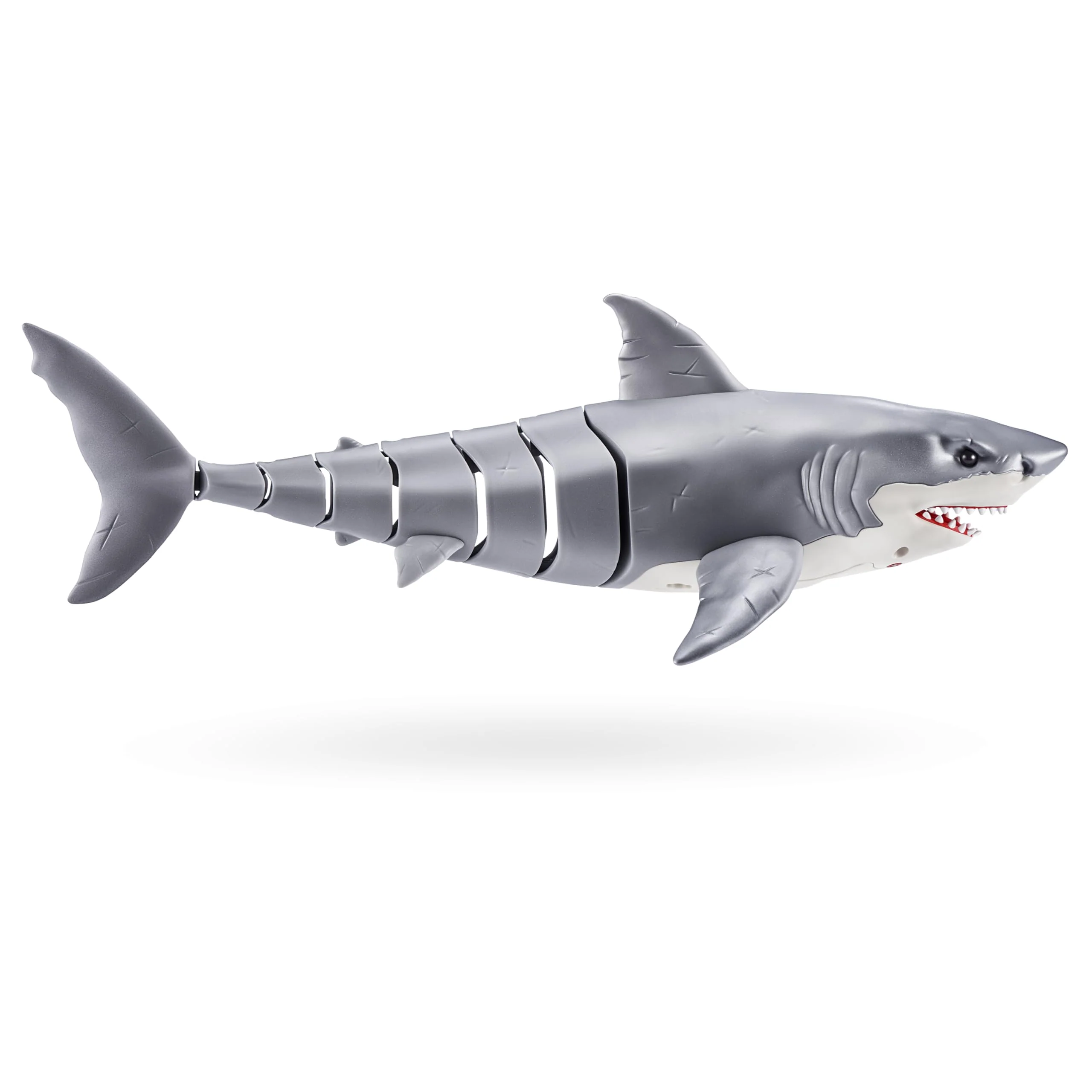 Robo Alive Great White Shark Series 1 by Zuru, Battery-Powered Robotic Light Up Shark, Summer Pool & Bath Toy - Image 6