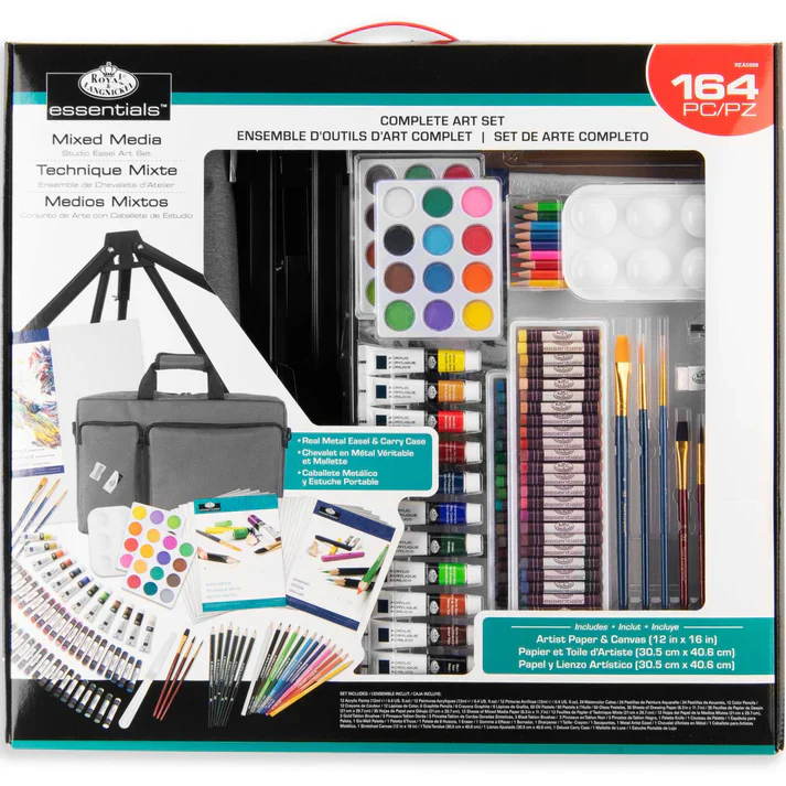 Royal & Langnickel Mixed Media Artist Satchel Carry Set