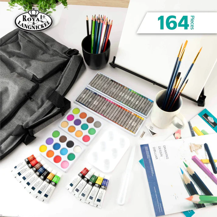 Royal & Langnickel Mixed Media Artist Satchel Carry Set - Image 5