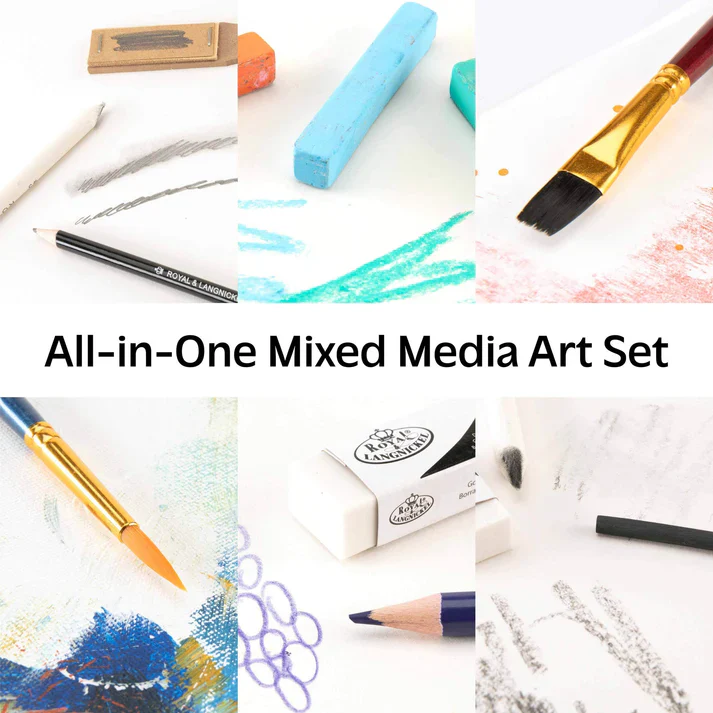 Royal & Langnickel Mixed Media Artist Satchel Carry Set - Image 6