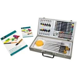 Royal & Langnickel Zen Wooden Box Art Set Mixed Media 53pc
