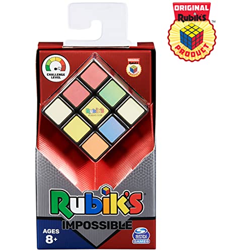 Rubik’s Impossible, The Original 3x3 Cube Advanced Difficulty Classic Color-Matching Problem-Solving Puzzle Game Toy, for Adults & Kids Ages 8 and up - Image 9