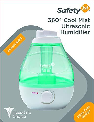 Ultrasonic Humidifier, Safety 1st 360 Degree Cool Mist , Seafoam, One Size - Image 2