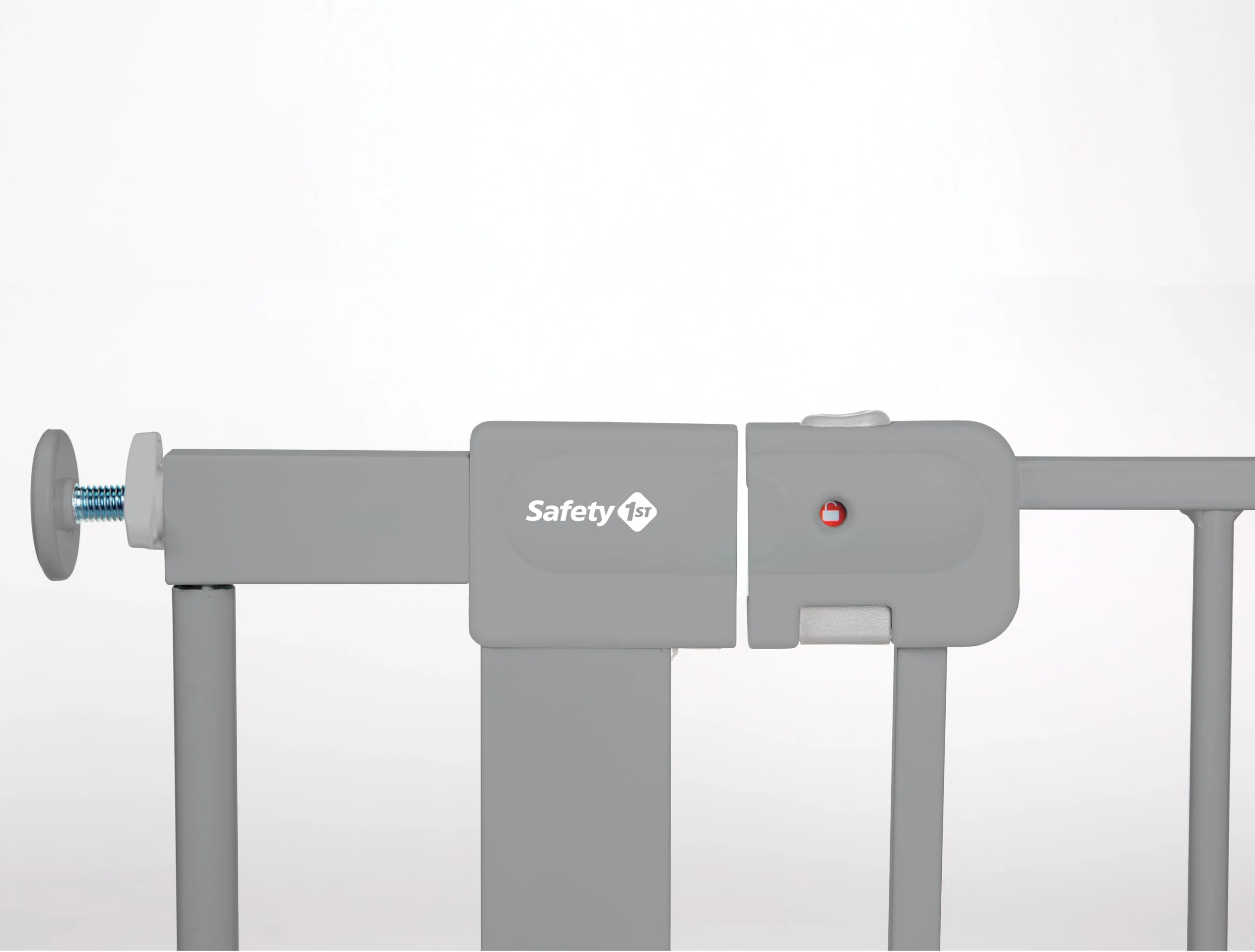 Safety 1st Easy Install Baby Gate for Doorways, Auto-Close Pressure-Mounted Magnetic Latch, Indoor Dog Gates, No Drilling, Fits 29"-38", Grey - Image 5