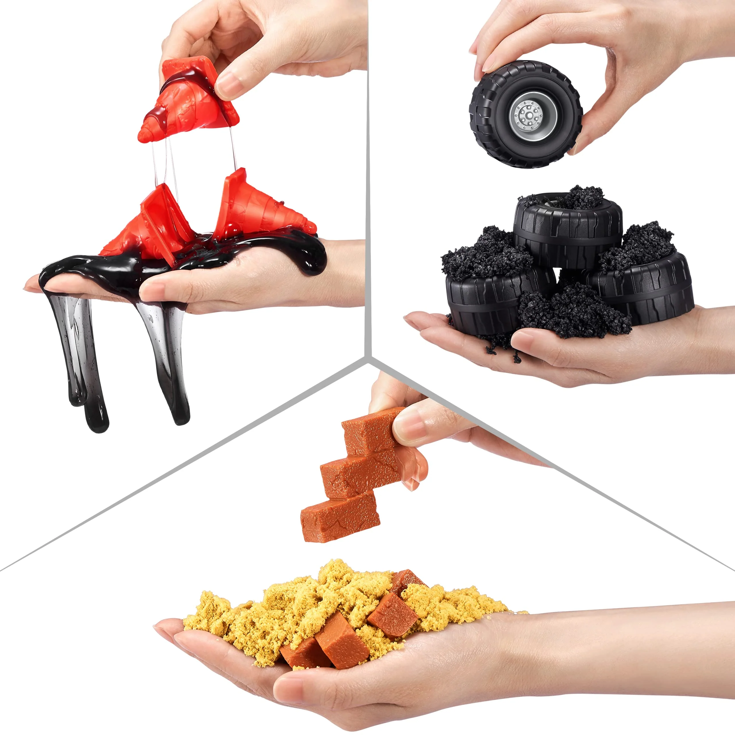 Smashers Monster Truck Surprise (Skull Truck) by ZURU with 25 Surprises Collectible Monster Truck Surprise Smash Slime Sand Compounds Discovery - Image 7