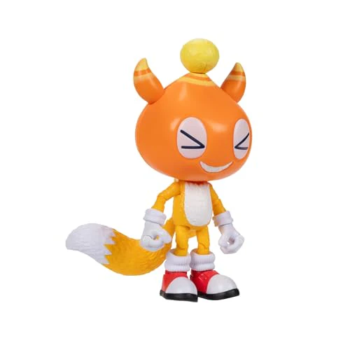Sonic 3 Movie Action Figures 5-Inch Chao Mascot Tails Collector Toy Figure, Highly Articulated for Boys Girls - Officially Licensed Sonic The Hedgehog 3 Movie Product - Image 6