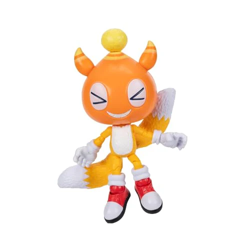 Sonic 3 Movie Action Figures 5-Inch Chao Mascot Tails Collector Toy Figure, Highly Articulated for Boys Girls - Officially Licensed Sonic The Hedgehog 3 Movie Product - Image 7