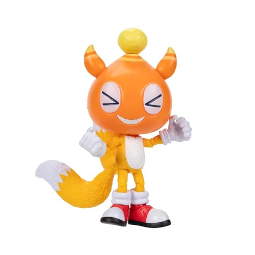 Sonic 3 Movie Action Figures 5-Inch Chao Mascot Tails Collector Toy Figure, Highly Articulated for Boys Girls - Officially Licensed Sonic The Hedgehog 3 Movie Product - Image 8