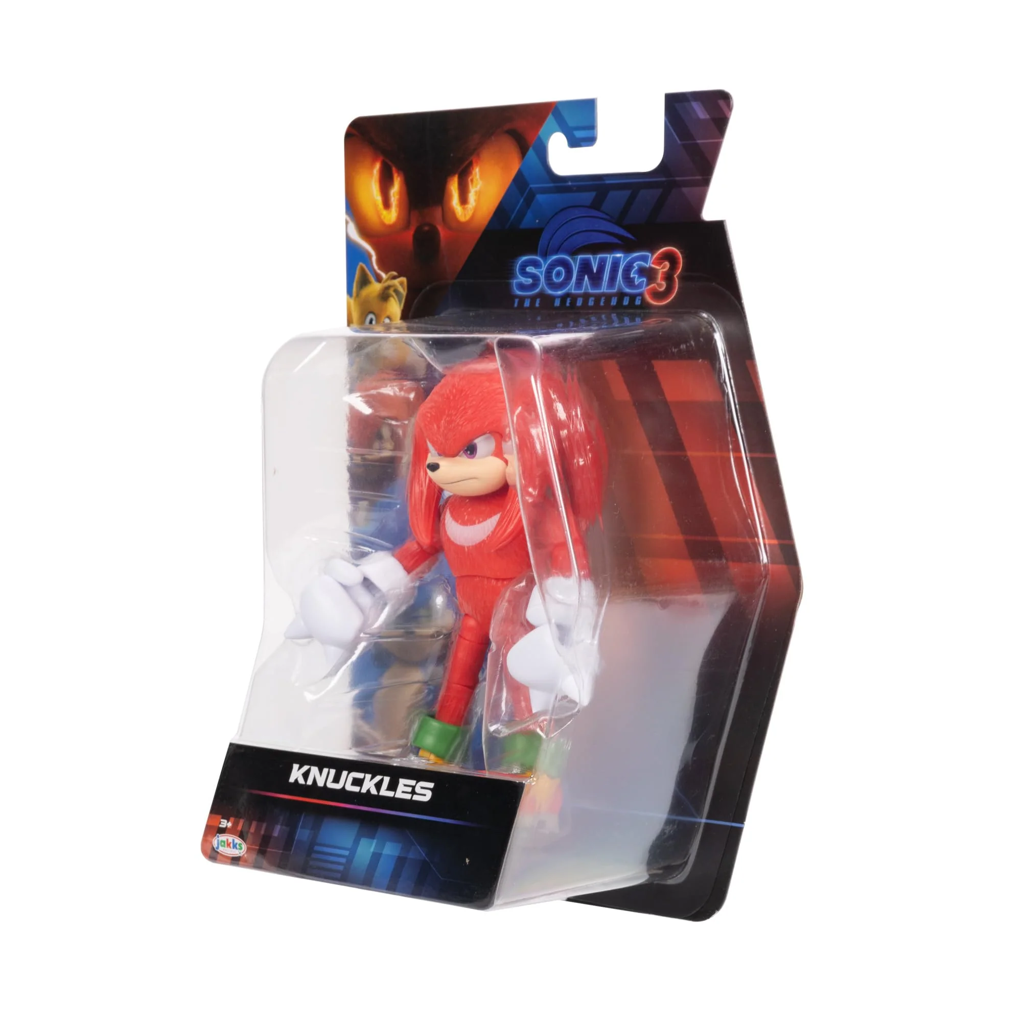 Sonic 3 Movie Action Figures 5-Inch Knuckles Collector Toy Figure, Highly Articulated for Boys Girls - Officially Licensed Sonic The Hedgehog 3 Movie Product - Image 3