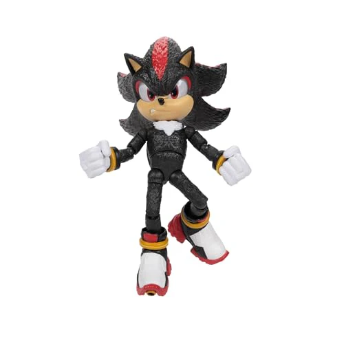 Sonic 3 Movie Action Figures 5-Inch Shadow Collector Toy Figure, Highly Articulated for Boys Girls - Officially Licensed Sonic The Hedgehog 3 Movie Product - Image 10