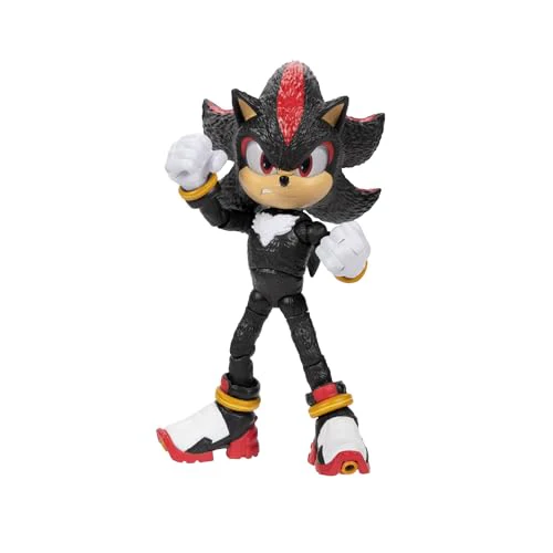Sonic 3 Movie Action Figures 5-Inch Shadow Collector Toy Figure, Highly Articulated for Boys Girls - Officially Licensed Sonic The Hedgehog 3 Movie Product - Image 9