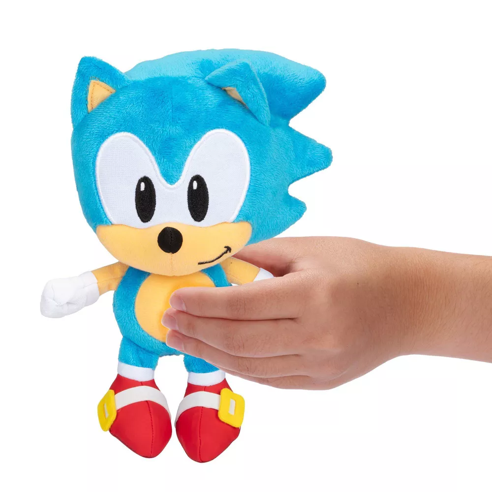 Sonic 9" Scale Basic Plush - Sonic (Classic) Wave 6 - Image 2