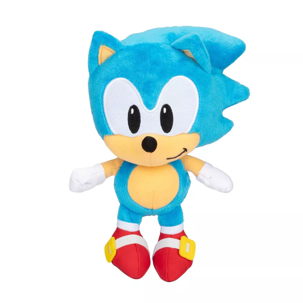 Sonic 9" Scale Basic Plush - Sonic (Classic) Wave 6 - Image 3